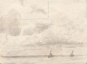 A Squall (verso- Staffage)